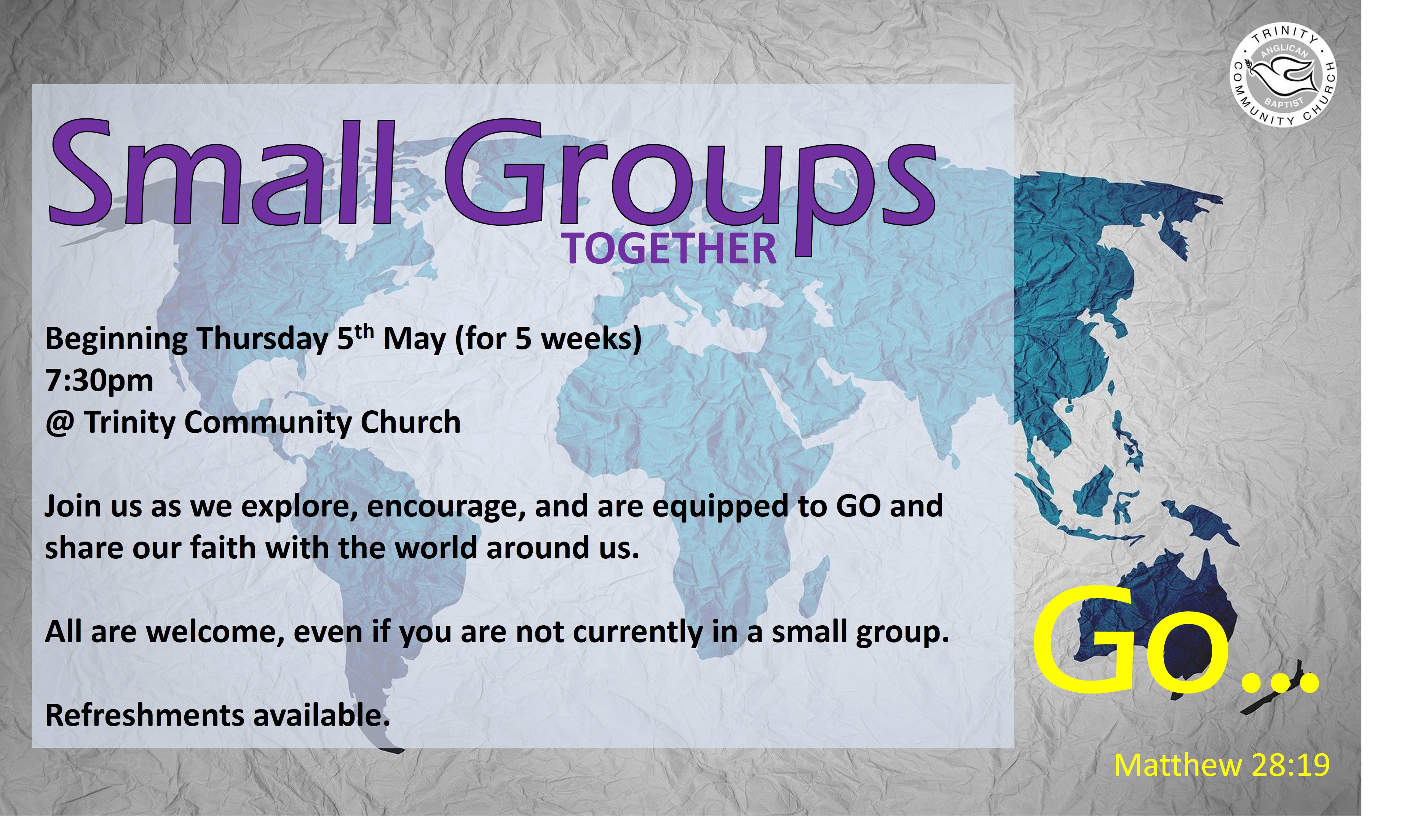 small groups together - Advert